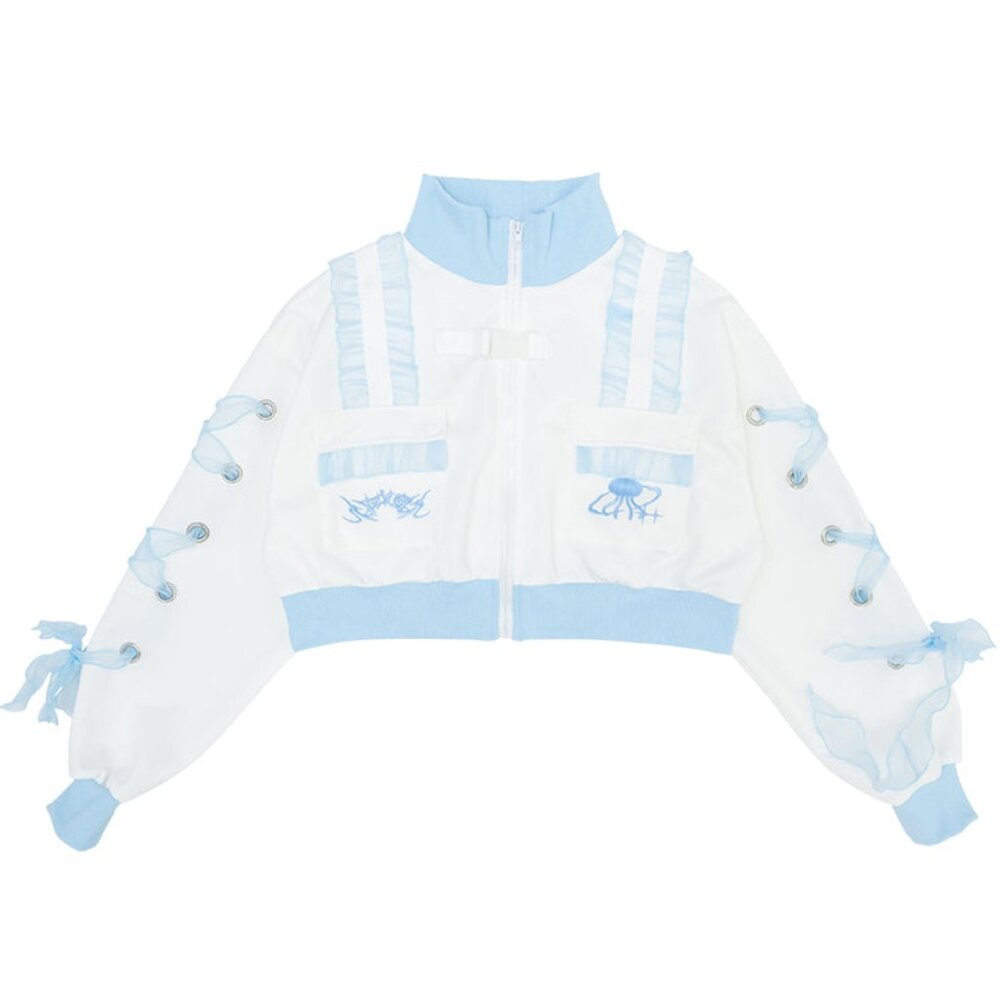 NEW ACDC RAG - Cyber Jellyfish Cropped Jacket